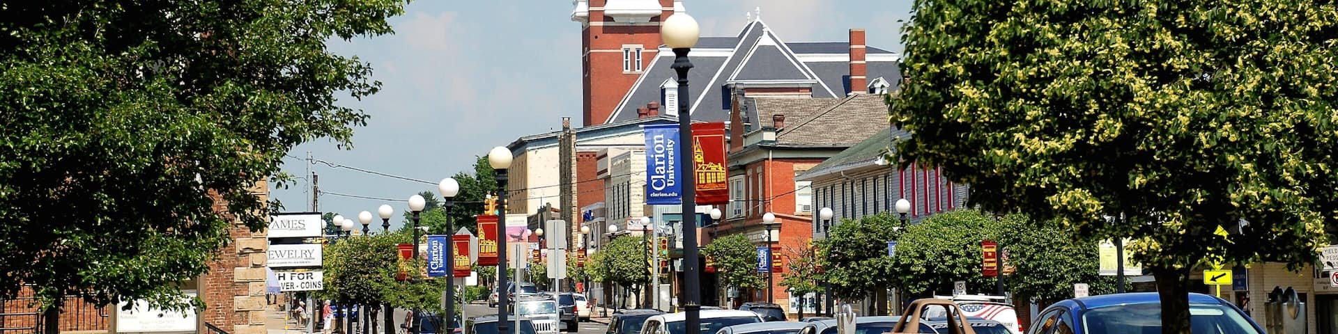 Clarion joka esittää katunäkymät