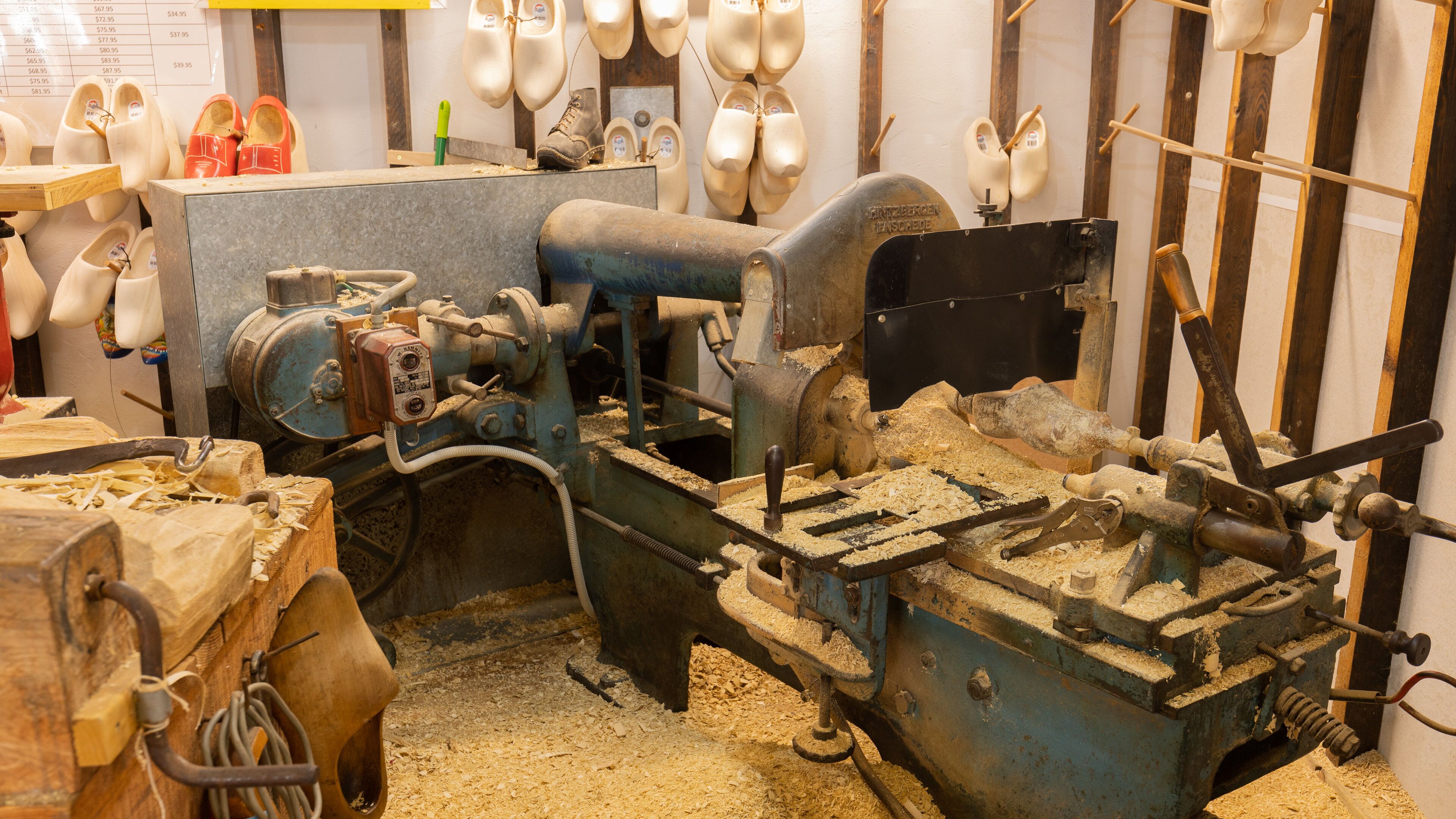 The Clog Barn Tourist Attraction & Caravan Park which includes heritage elements