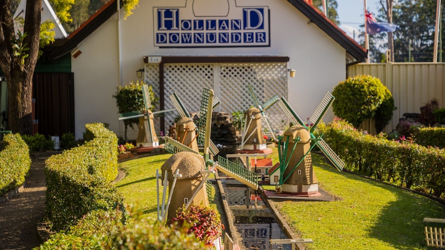 The Clog Barn Tourist Attraction & Caravan Park which includes a park