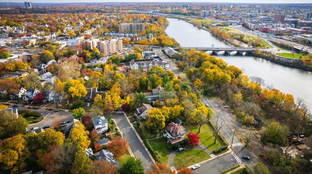 Aerial Drone of New Brunswick Foliage