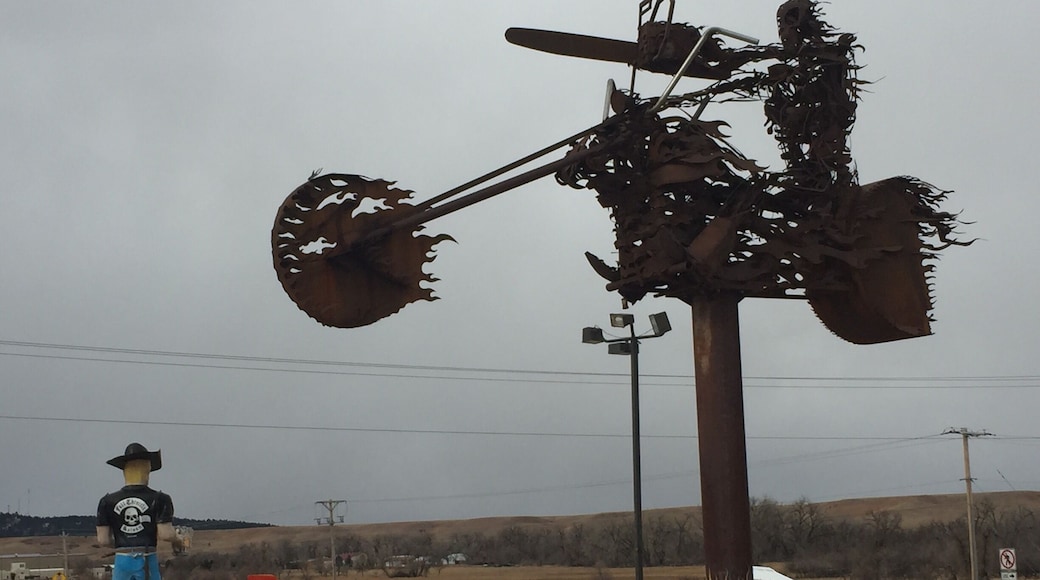 Full Throttle saloon after fire.