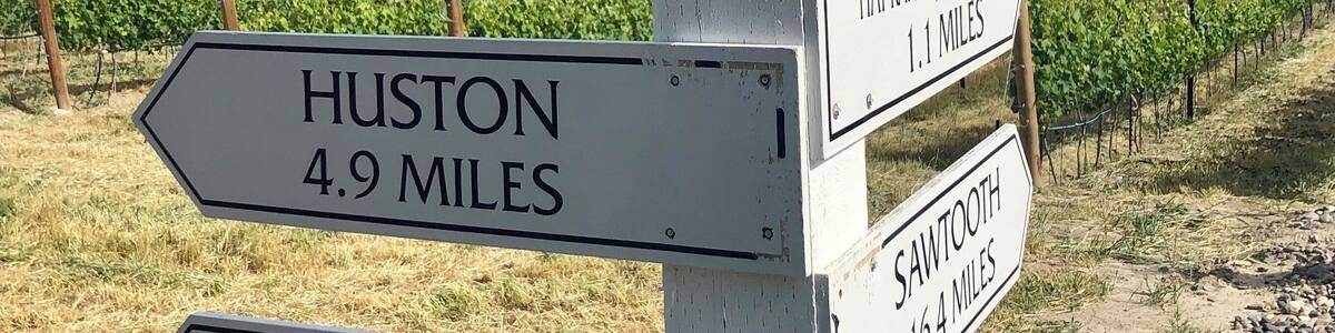 A surprising number of wineries here in the Treasure Valley. I think I see a return visit or two in my future as we were only able to scratch the surface this time!