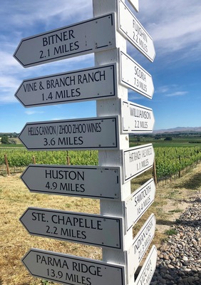 A surprising number of wineries here in the Treasure Valley. I think I see a return visit or two in my future as we were only able to scratch the surface this time!