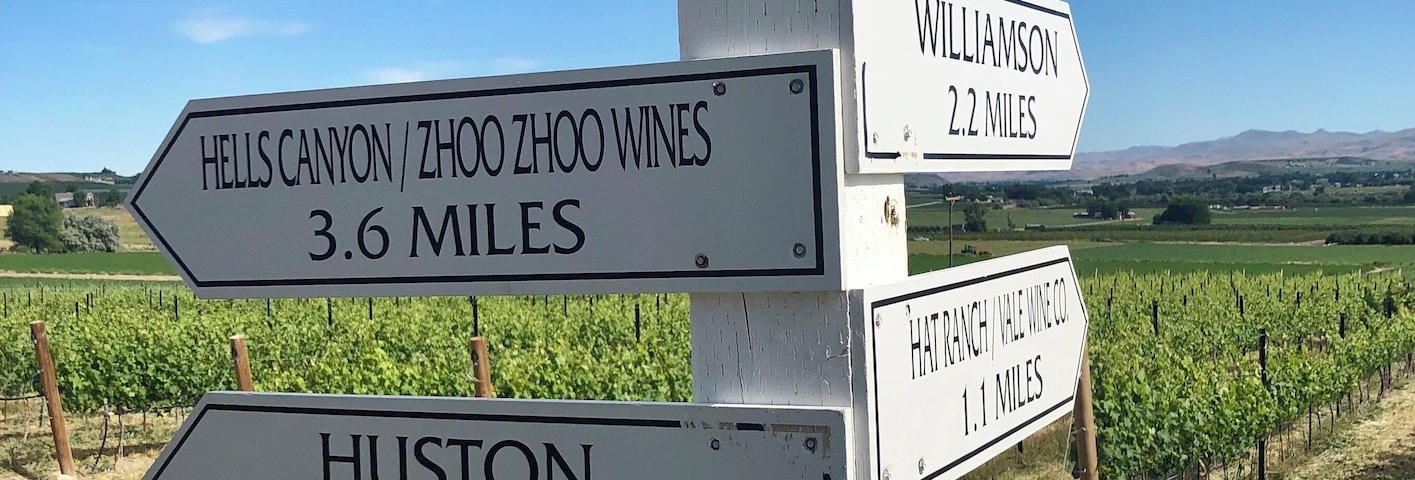 A surprising number of wineries here in the Treasure Valley. I think I see a return visit or two in my future as we were only able to scratch the surface this time!