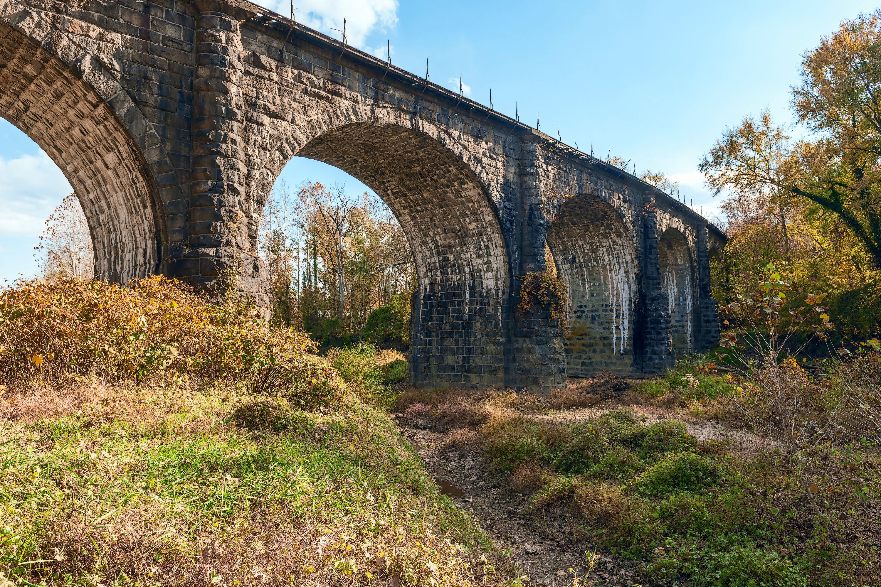Thomas Viaduct in Elrkridge. Maryland