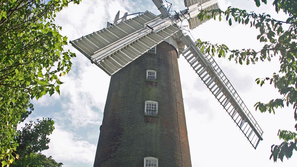 Buttrum's Windmill, Woodbridge, Suffolk
