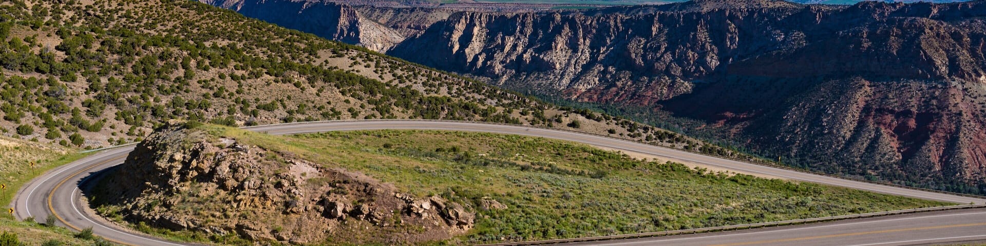 Flaming Gorge Green River Scenic Byway in North East Utah