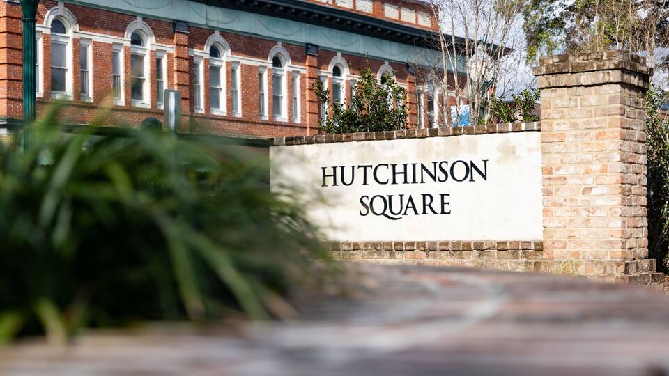 Hutchinson Square in Downtown Summerville, SC