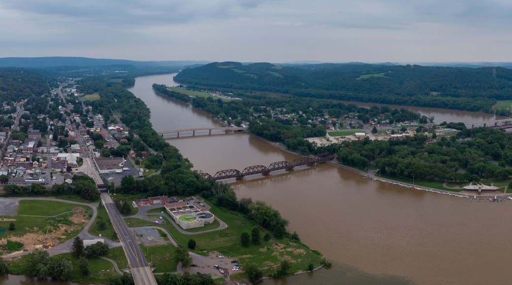 Aerial View of Northumberland and Sunbury