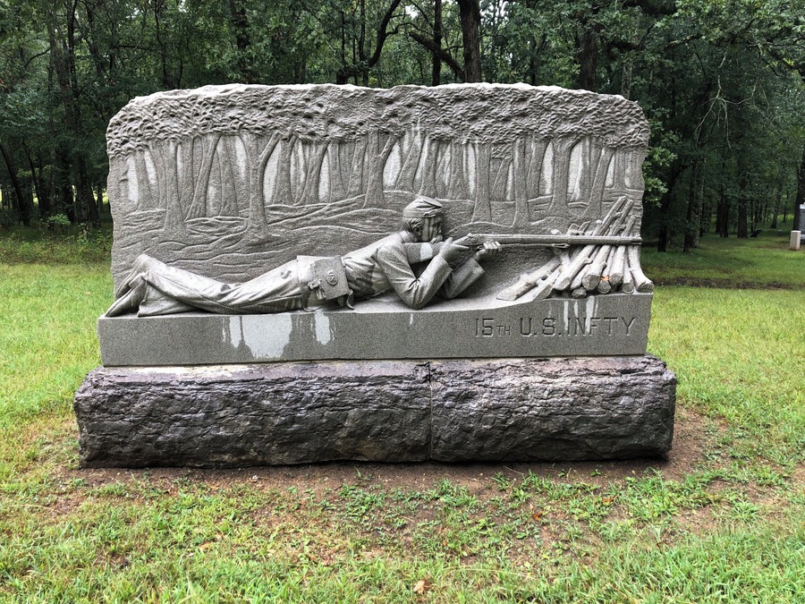 15th US Infantry monument