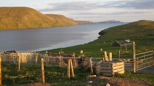 Clift Sound from East Burra, Shetland, Scotland