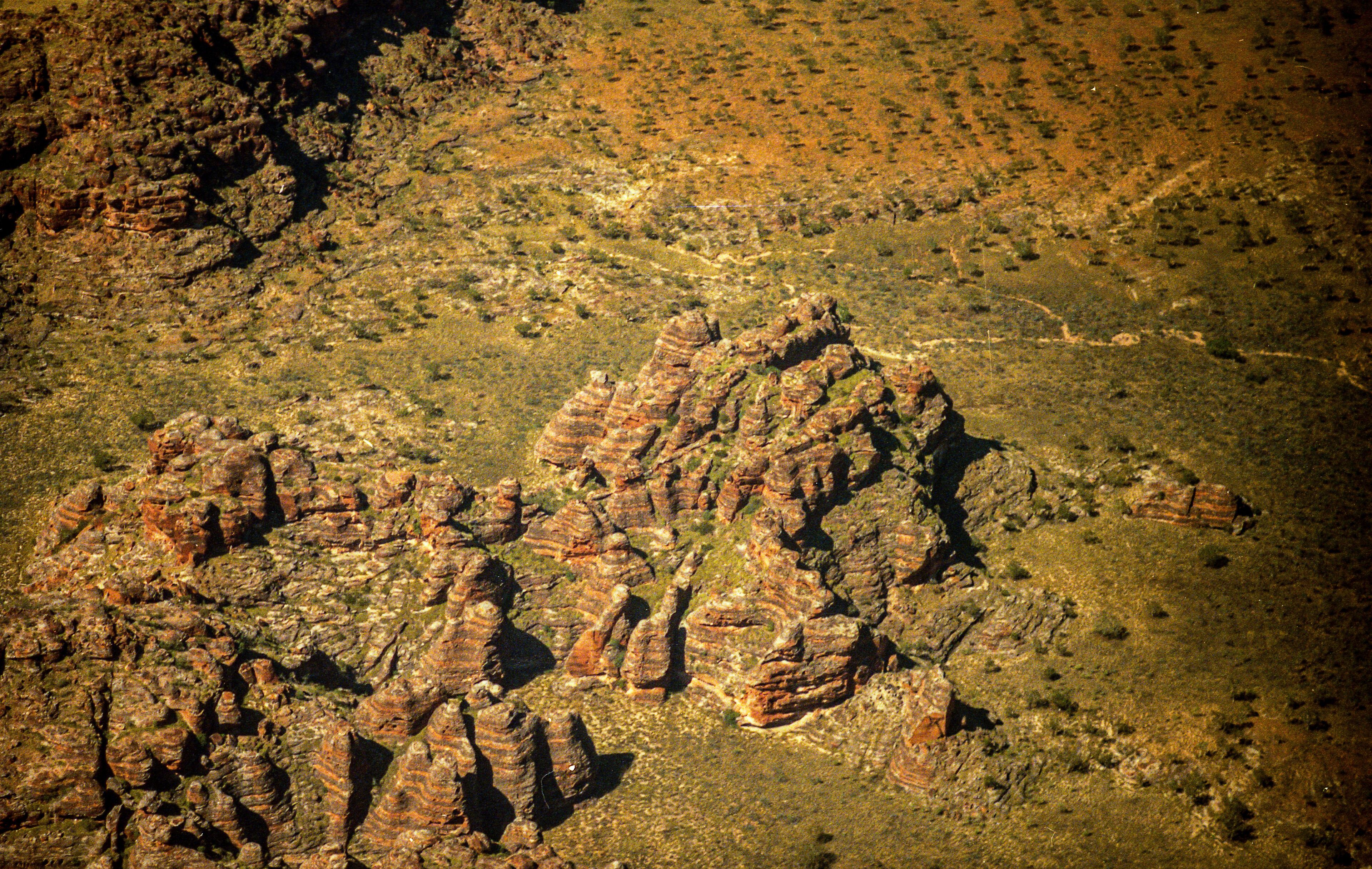paysages de centre de l'australie dans les années 1980
