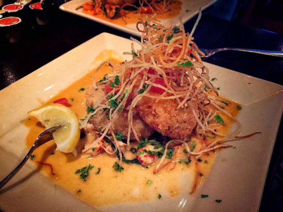 #FoodieFinds, I know these aren't east coast crab cakes, but being landlocked in Ohio, it just doesn't get much better than this. I usually just get a salad and 2 of these crab cakes. Absolutely wonderful!!!