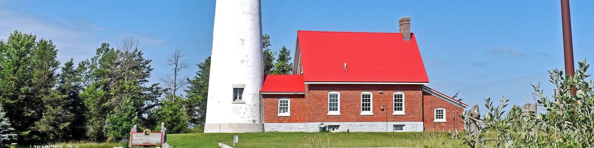 Tawas Point Lighthouse has been in operation since 1876. #OnTheRoad