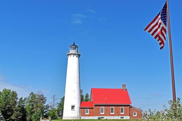 Tawas Point Lighthouse has been in operation since 1876. #OnTheRoad