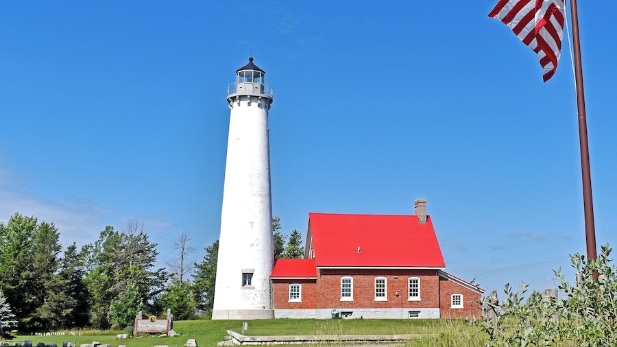 Tawas Point Lighthouse has been in operation since 1876. #OnTheRoad