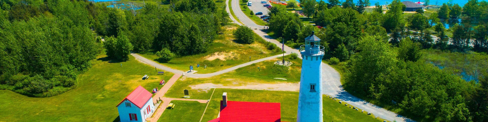 East Tawas lighthouse Tawas Point Light Station is located in the Tawas Point State Park off Tawas Bay in Lake Huron in Baldwin Township in Northern Michigan.. Created 06.15.24