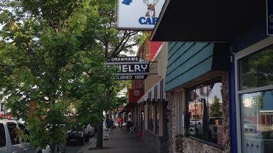 Vacation on Lake Huron. Strolled around downtown, did the touristy things, and had a couple pints in Barnacle Bills.