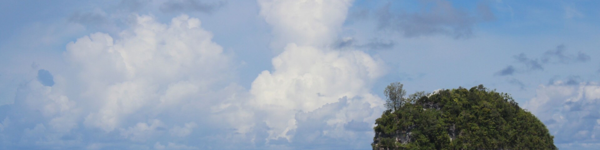 Palau in the north of the Pacific