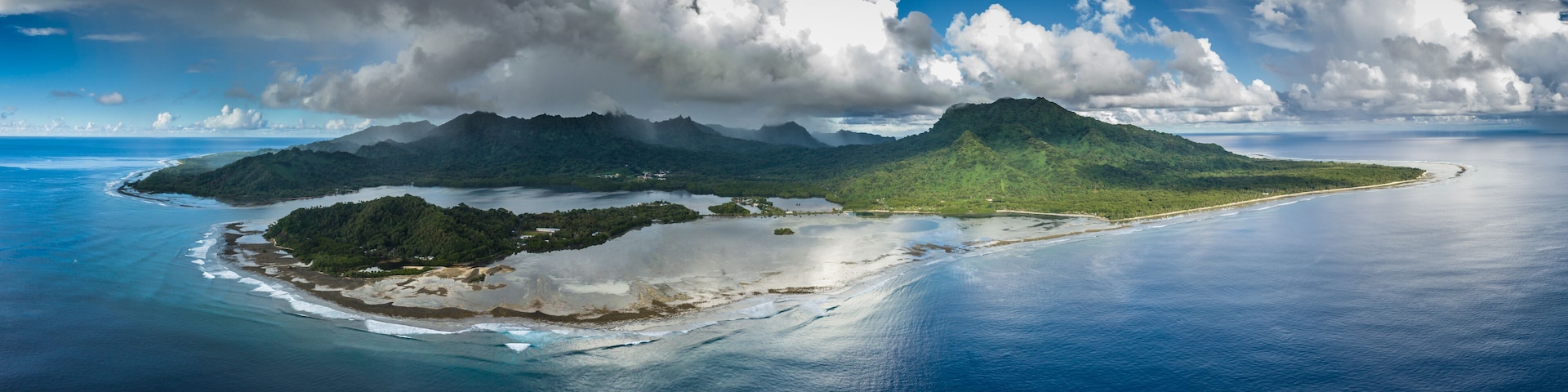 The remote pacific island of Kosrae is part of the Federated States of Micronesia.