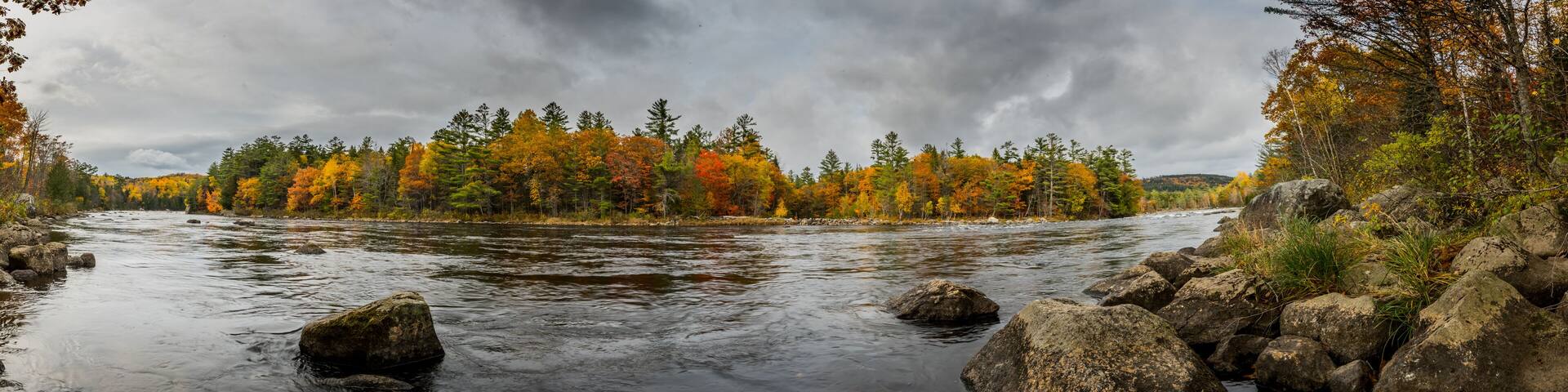 Penobscot River Panorama