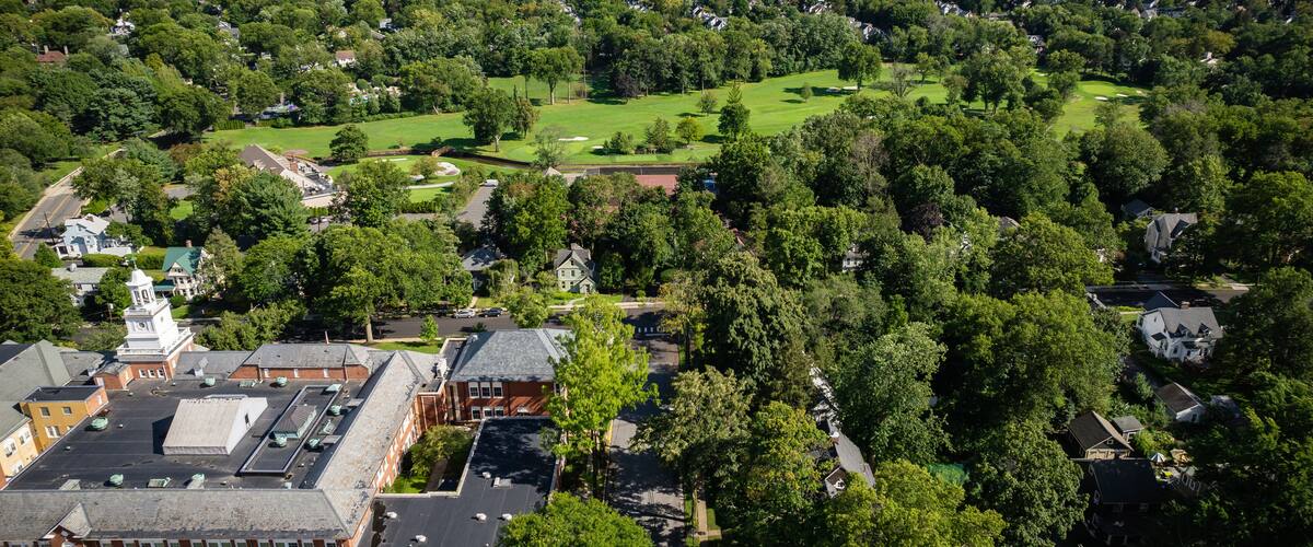 Aerial Landscape of Maplewood New Jersey