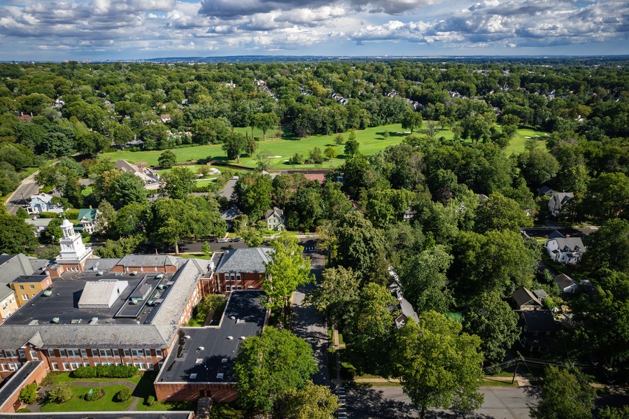 Aerial Landscape of Maplewood New Jersey
