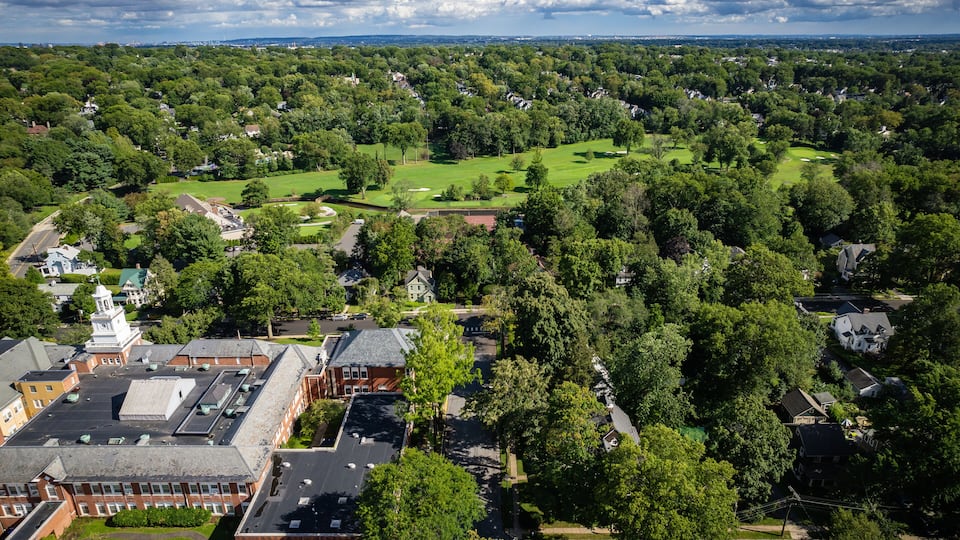 Aerial Landscape of Maplewood New Jersey