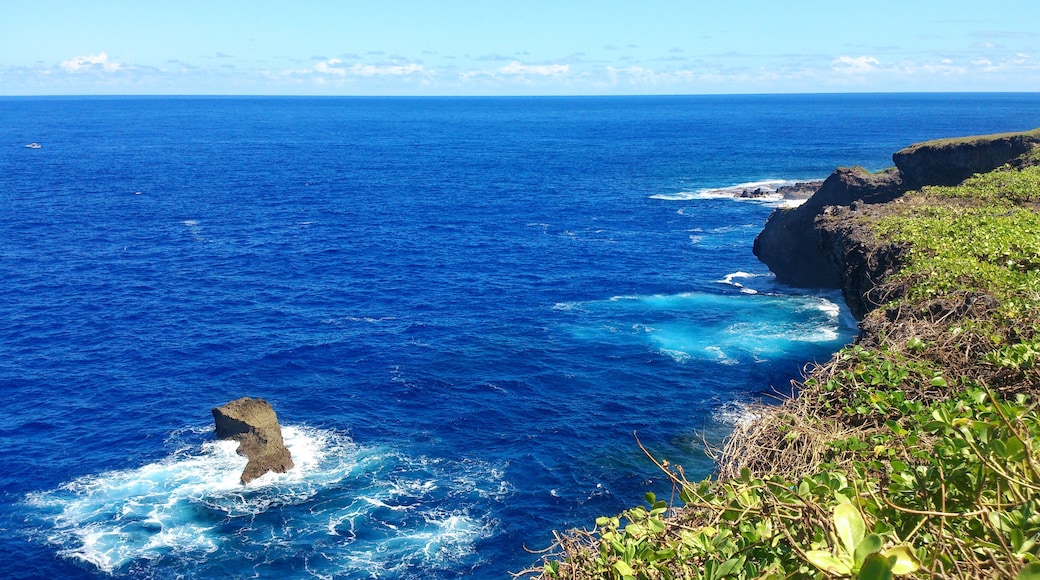 Good value on the island of Saipan. Banzai Cliff in Saipan..