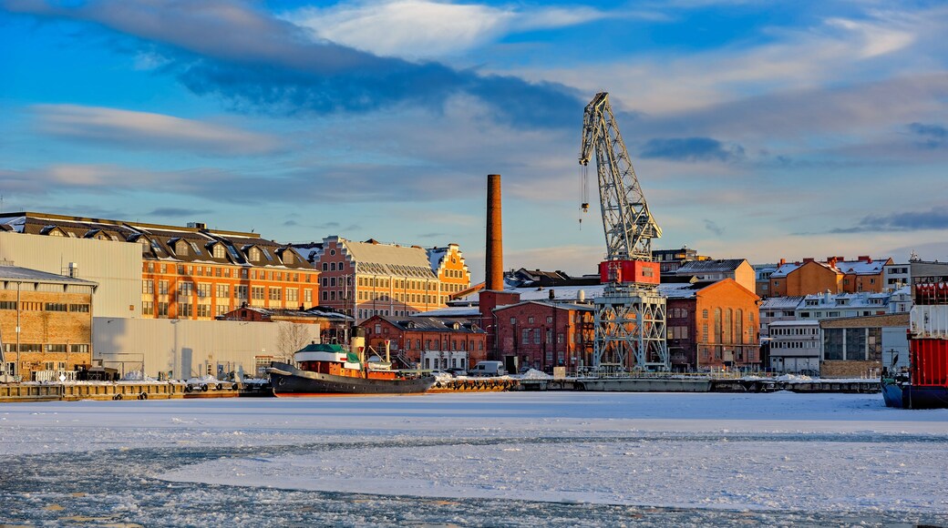 Shipyard in Helsinki West harbor