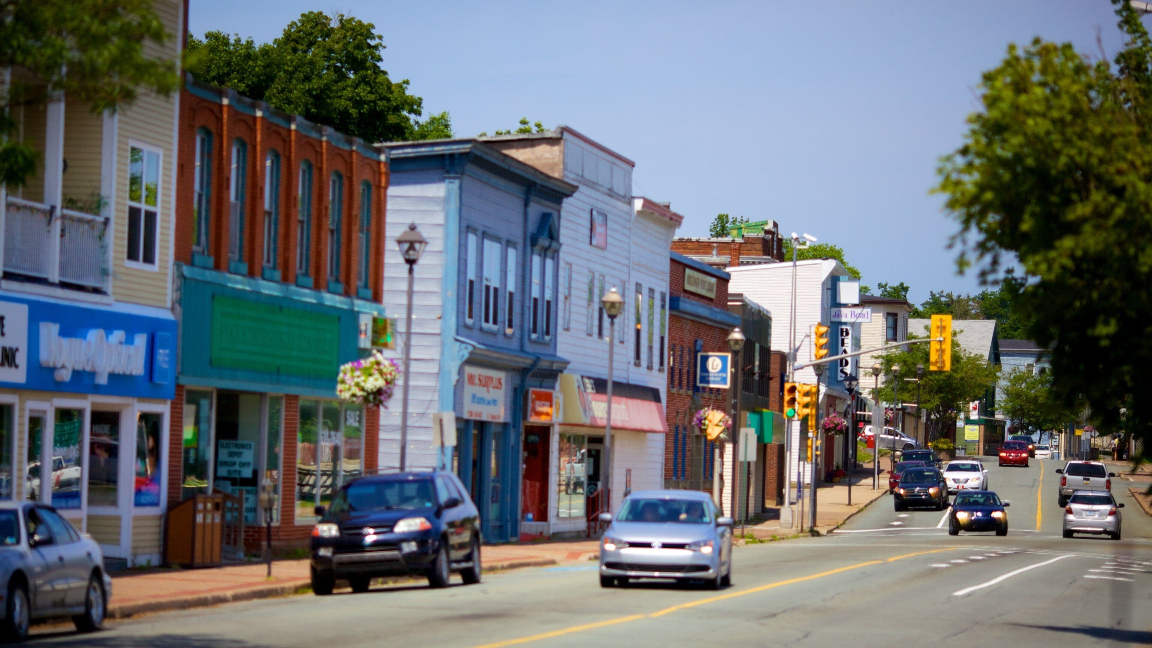 Bridgewater mostrando una casa y escenas urbanas