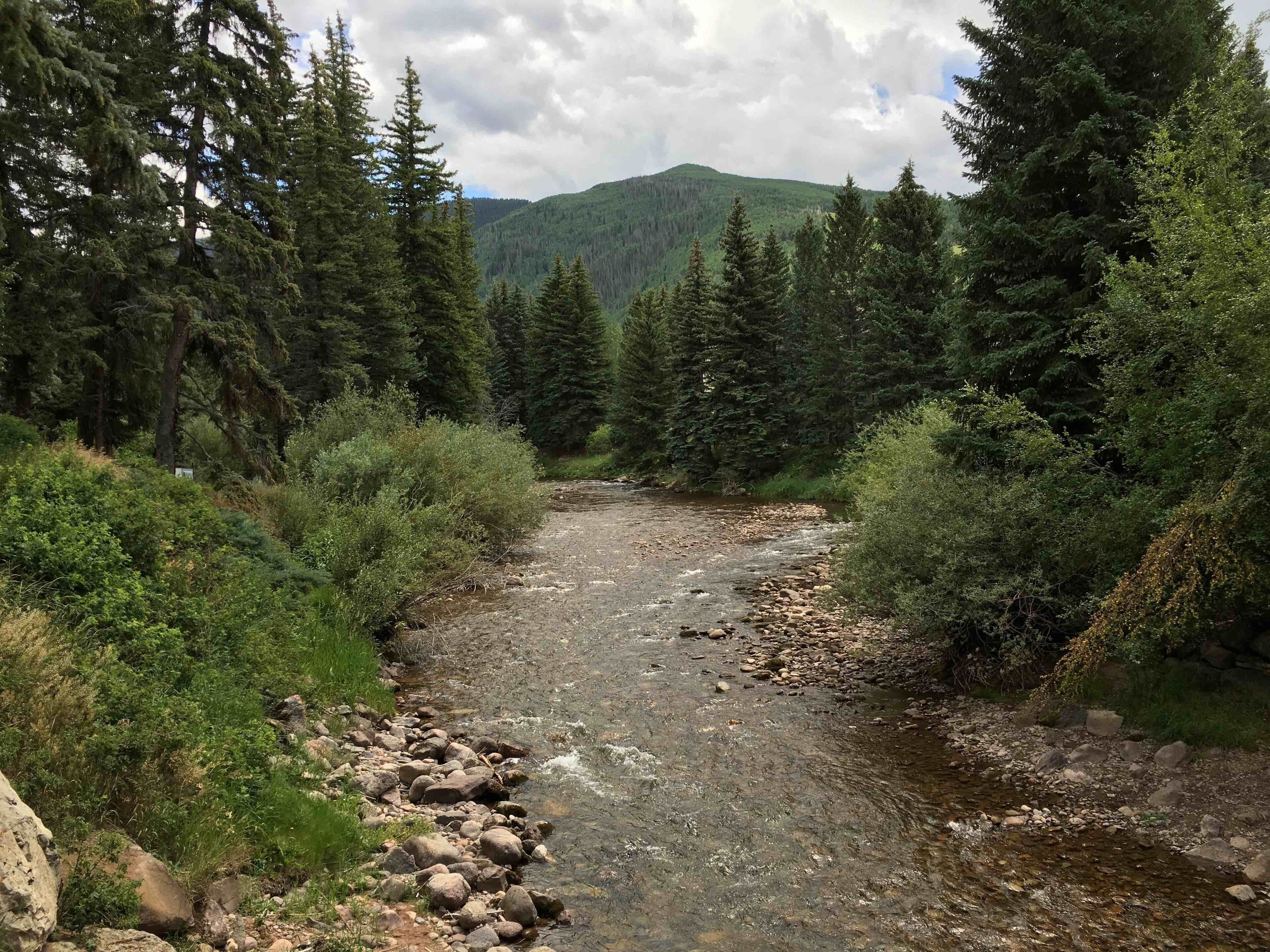 From the Vail Covered Bridge: Awesome‼️
