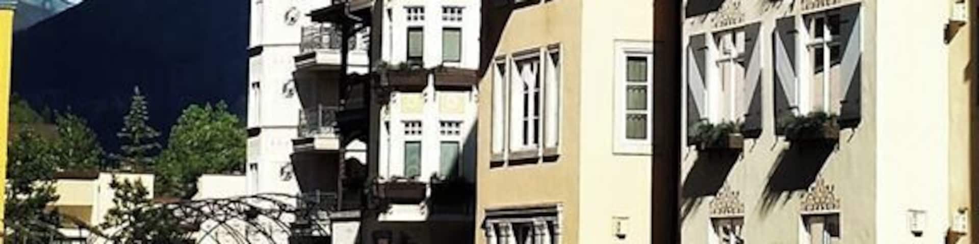 Another view of the Swiss theme park that is Vail Village...a bigger version of Disney's Epcot. Just like Epcot, Vail Village has rides -- gondolas, alpine slides -- restaurants, expensive shops, staff in costumes, and plenty of tourists. Mitch and I kept saying, "Sooo cuuute!"
#UStravel #wanderlust #Colorado #Vail #summer #mountains #skitown