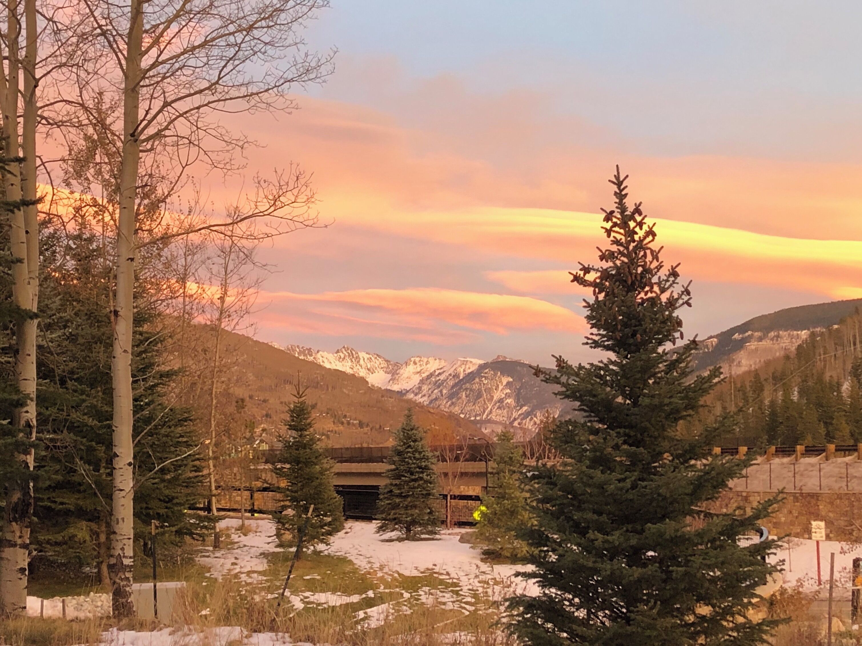 Winter cotton candy sunsets #Trovember