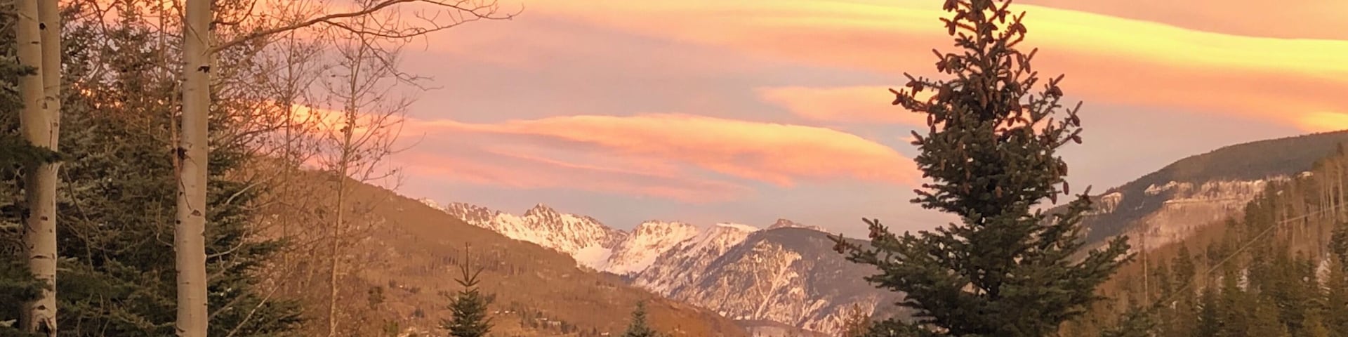 Winter cotton candy sunsets #Trovember