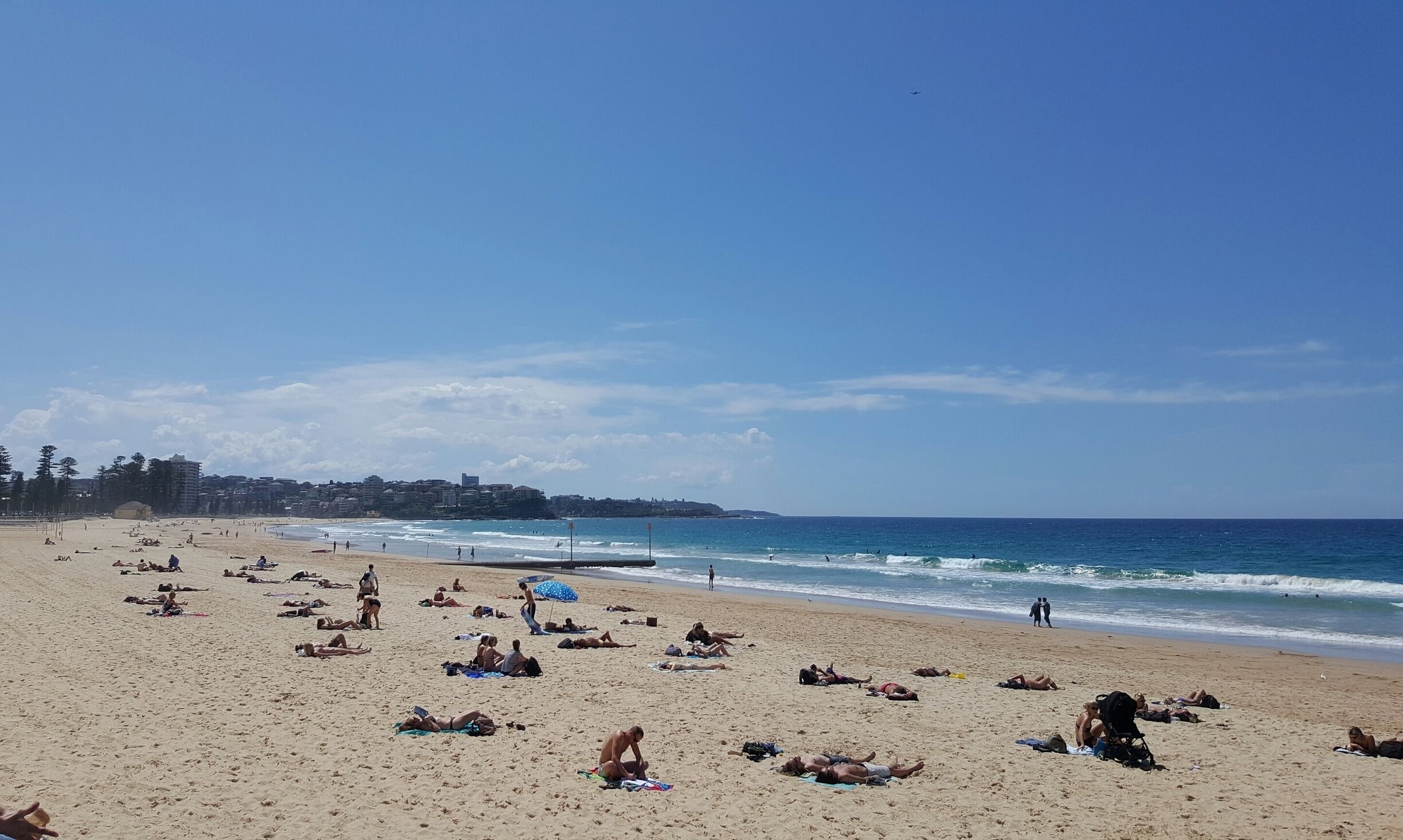 Manly beach, the ferry ride alone is worth coming here