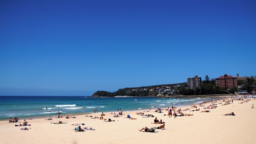 A lot less posey than it's 'rival' beach of Bondi, Manly is just