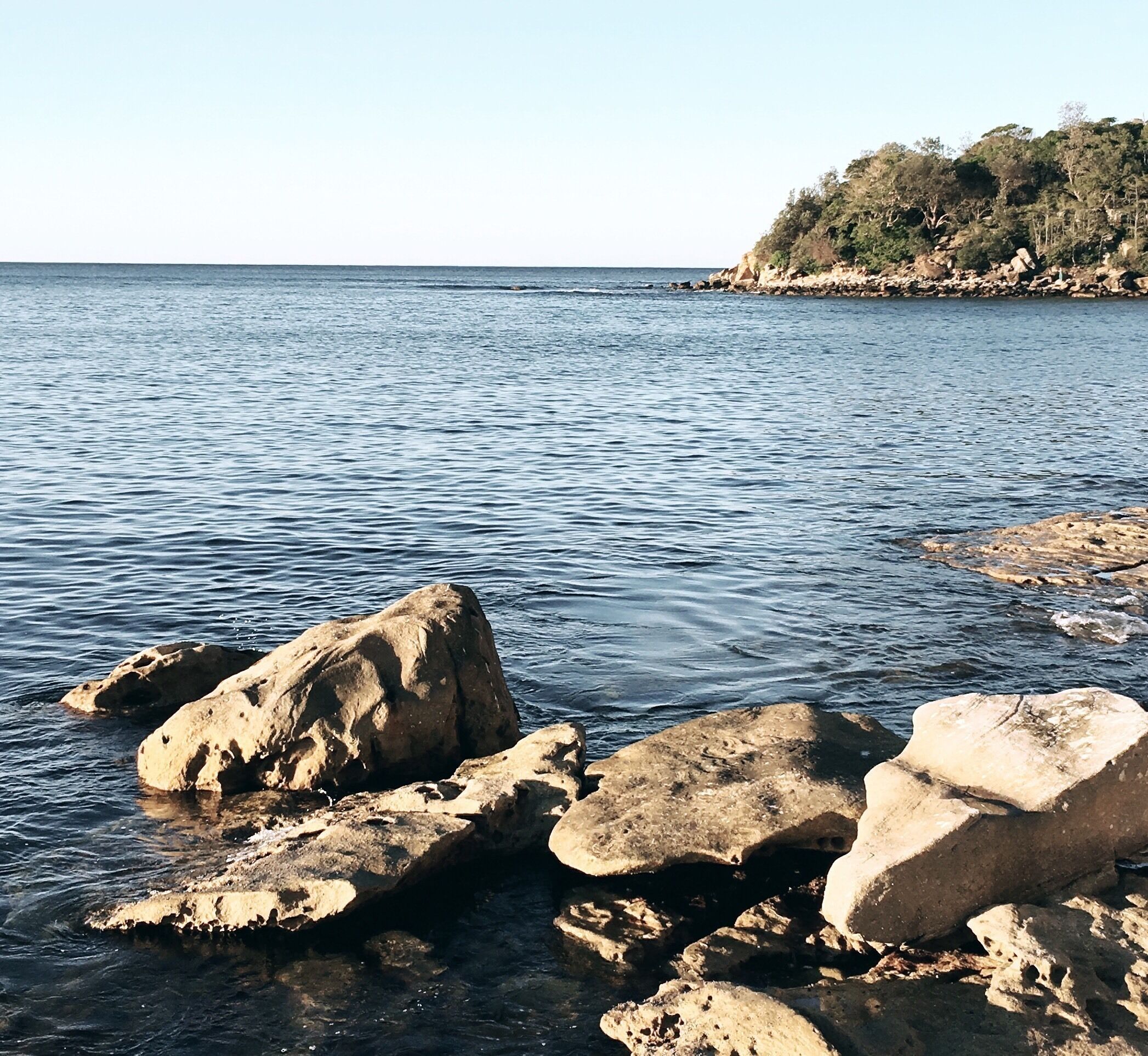 Daily morning walks with an amazing cafe at the end!