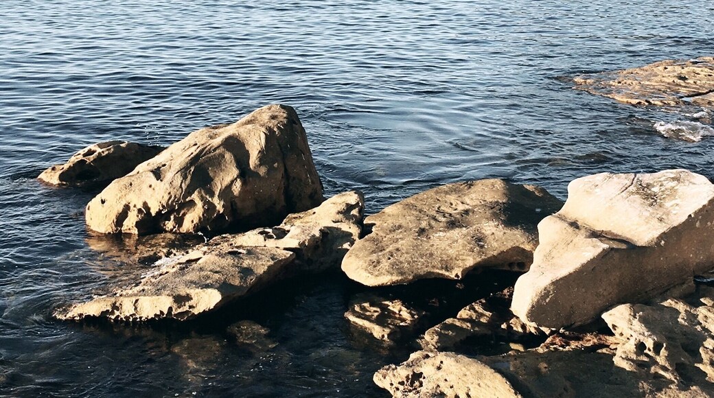 Daily morning walks with an amazing cafe at the end!