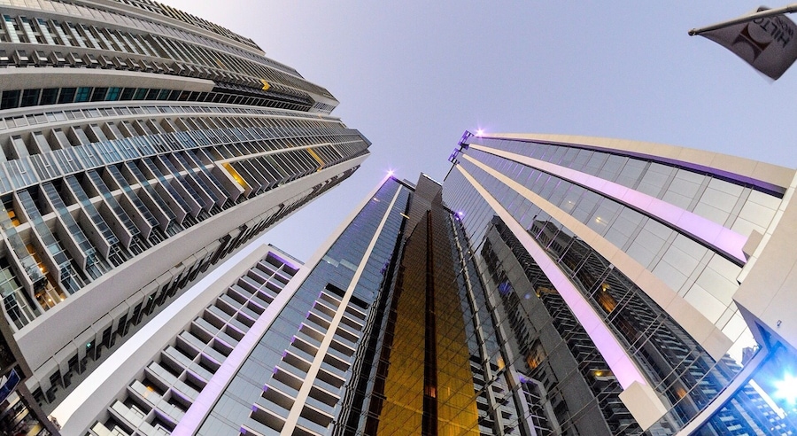 In the roof top of the Hotel Hilton #architecture photo contest