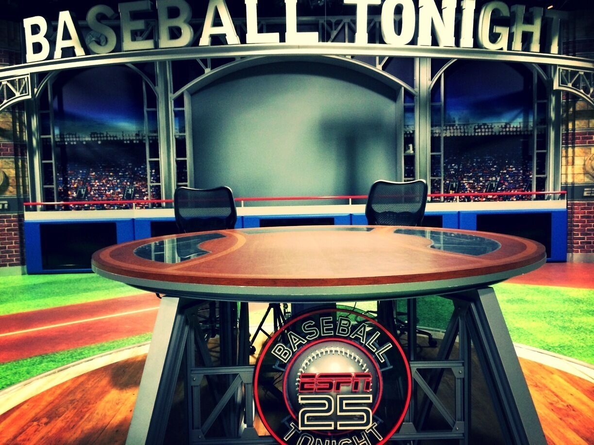 Behind the Scenes ...Baseball Tonight Set