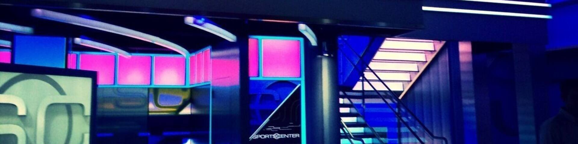 New SportsCenter set at ESPN HQ