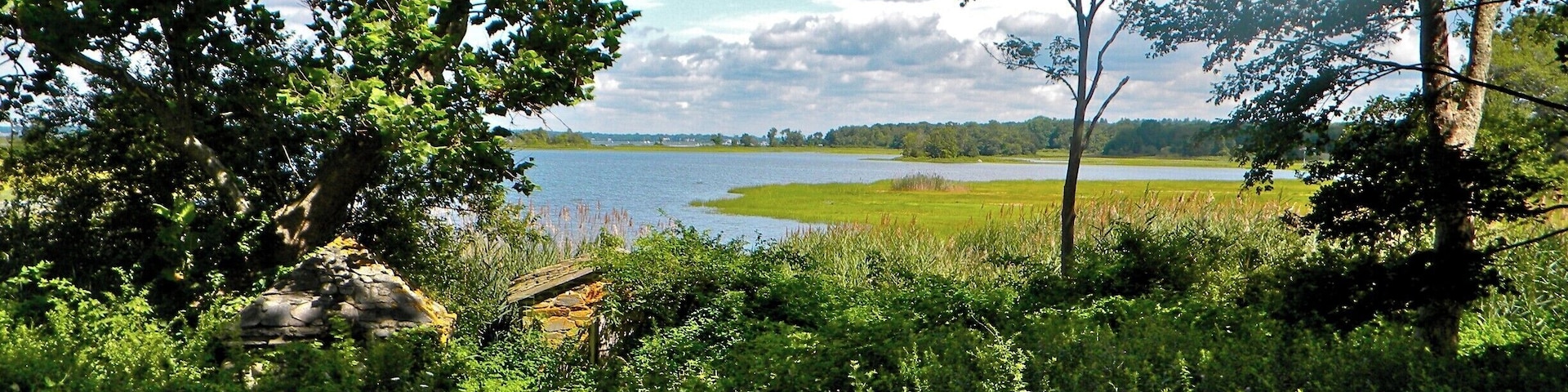 Looking out into Narragansett Bay