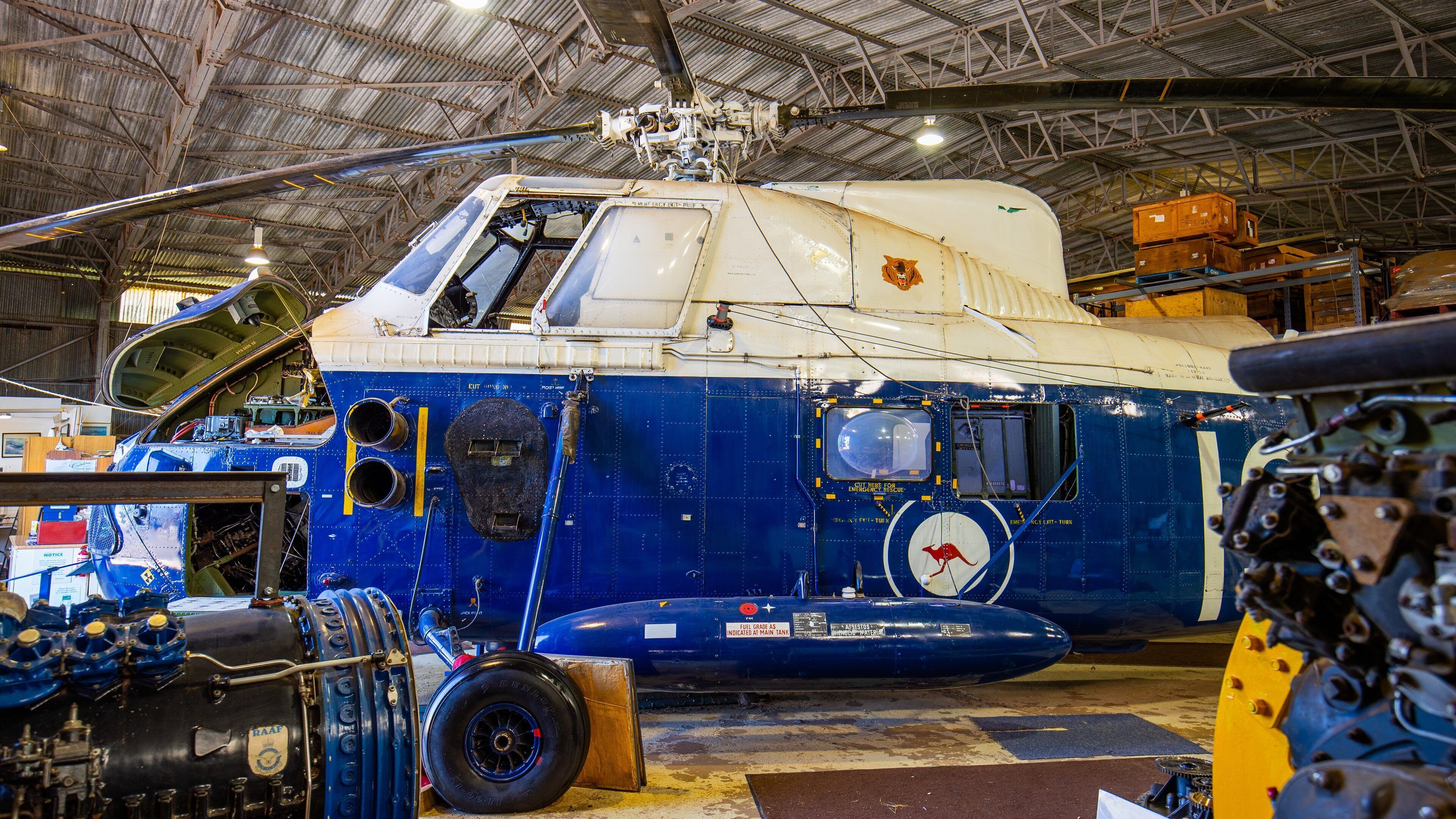 Parkes Aviation Museum showing aircraft