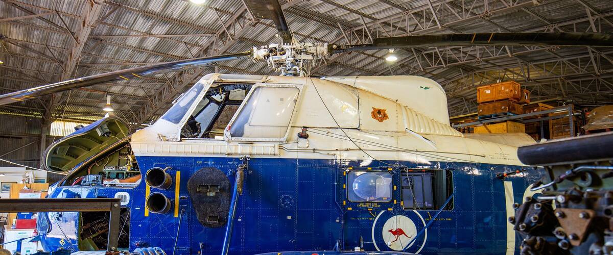 Parkes Aviation Museum showing aircraft