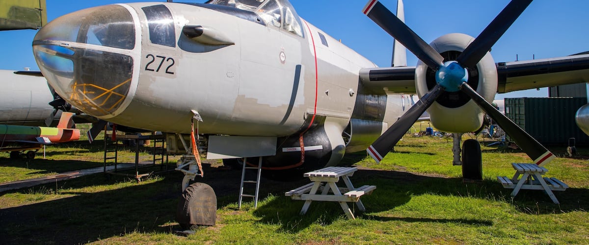 Parkes Aviation Museum showing aircraft