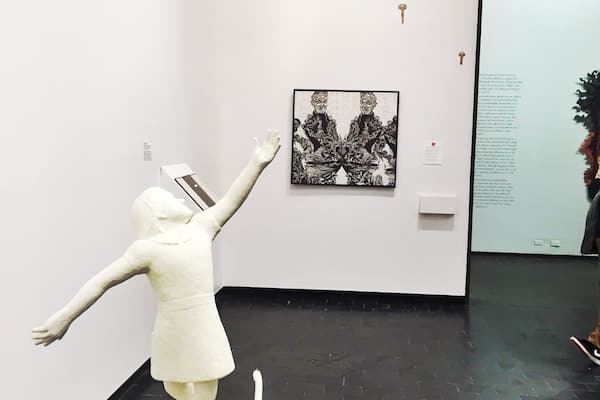 Mindful exhibit at Fuller Craft taken during Fall 2017