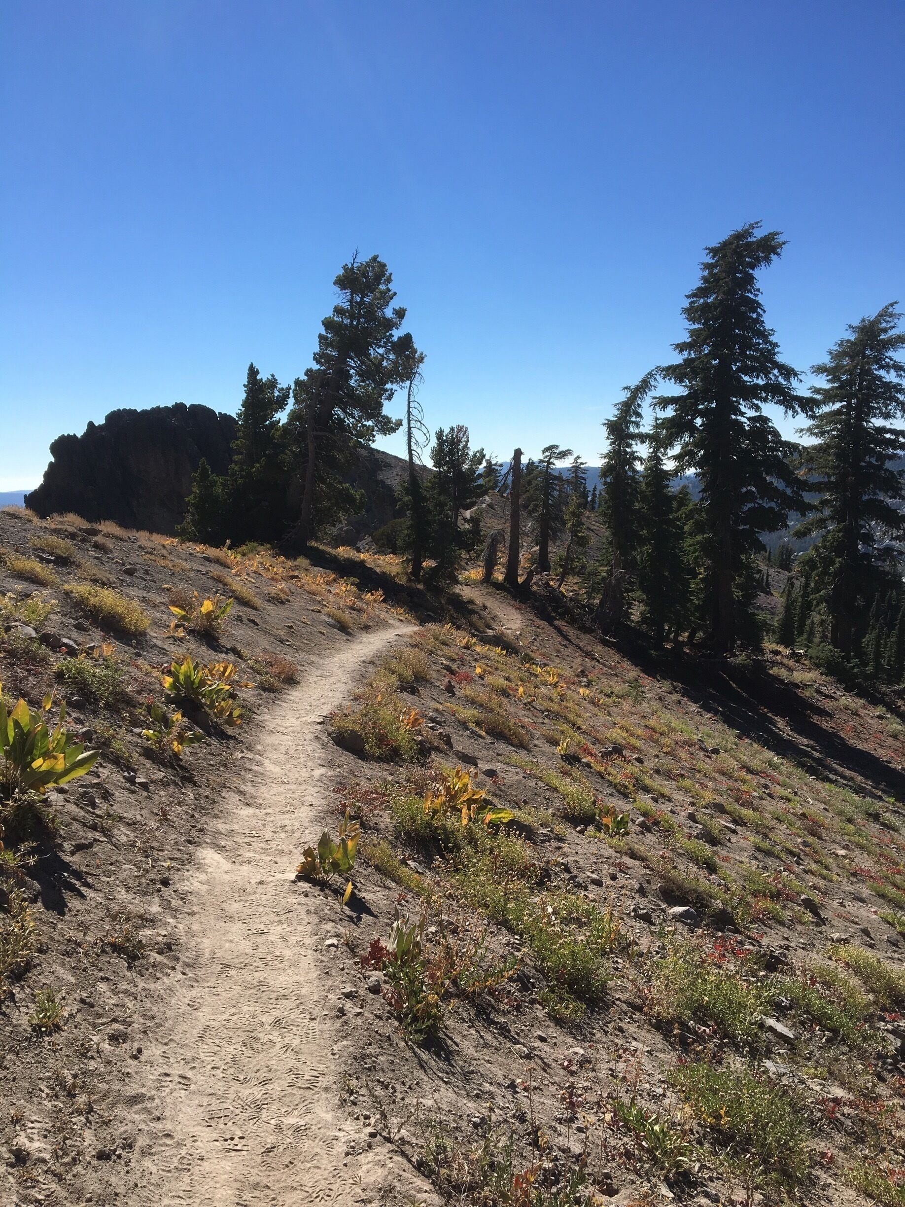 Trail to Castle Peak, Soda Springs,Ca. Sierra Nevada mountain range. High Altitude! #Hiking #Backcountry #HighAlpine # HighSierras #Mountains #California #CastlePeak