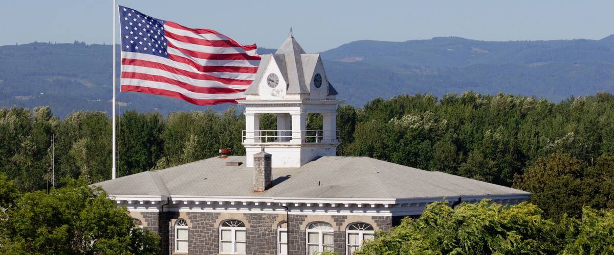 Columbia County Courthouse, St. Helens, Oregon