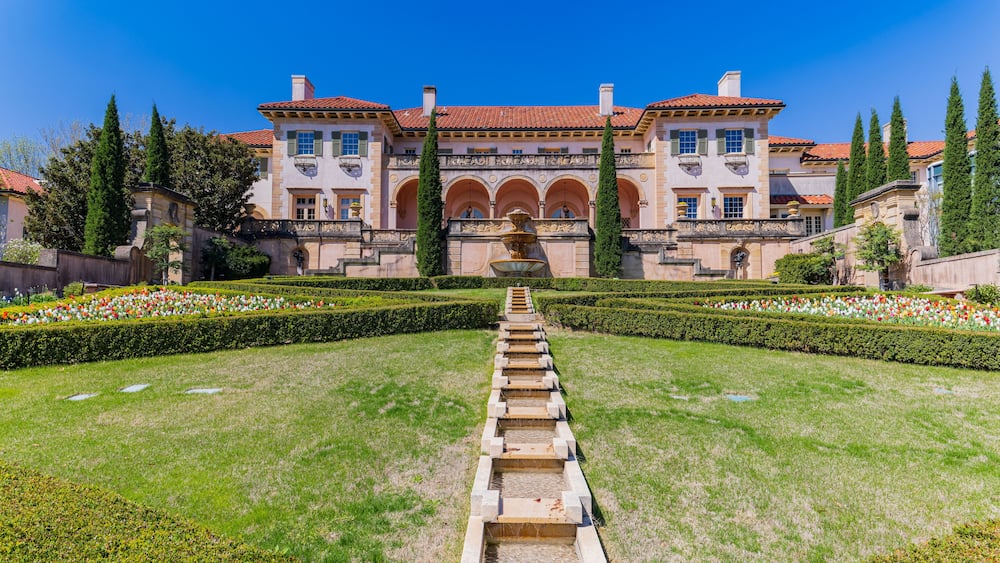Beautiful landscape in the Philbrook Museum of Art